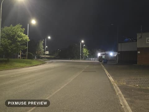 Industrial Estate at Night 3