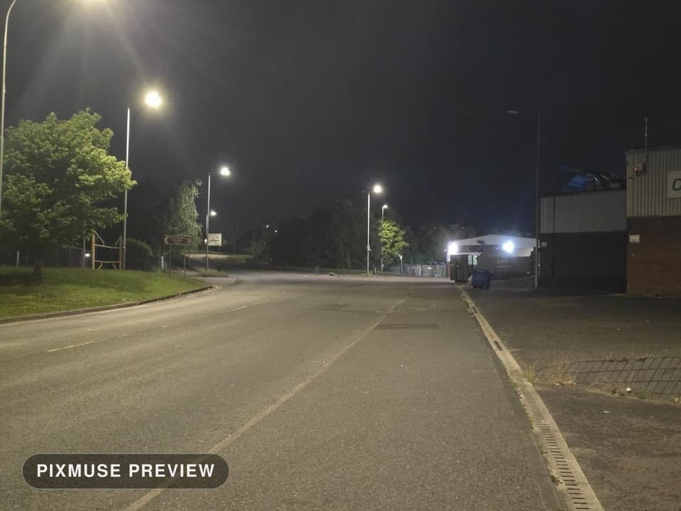 Industrial Estate at Night 3